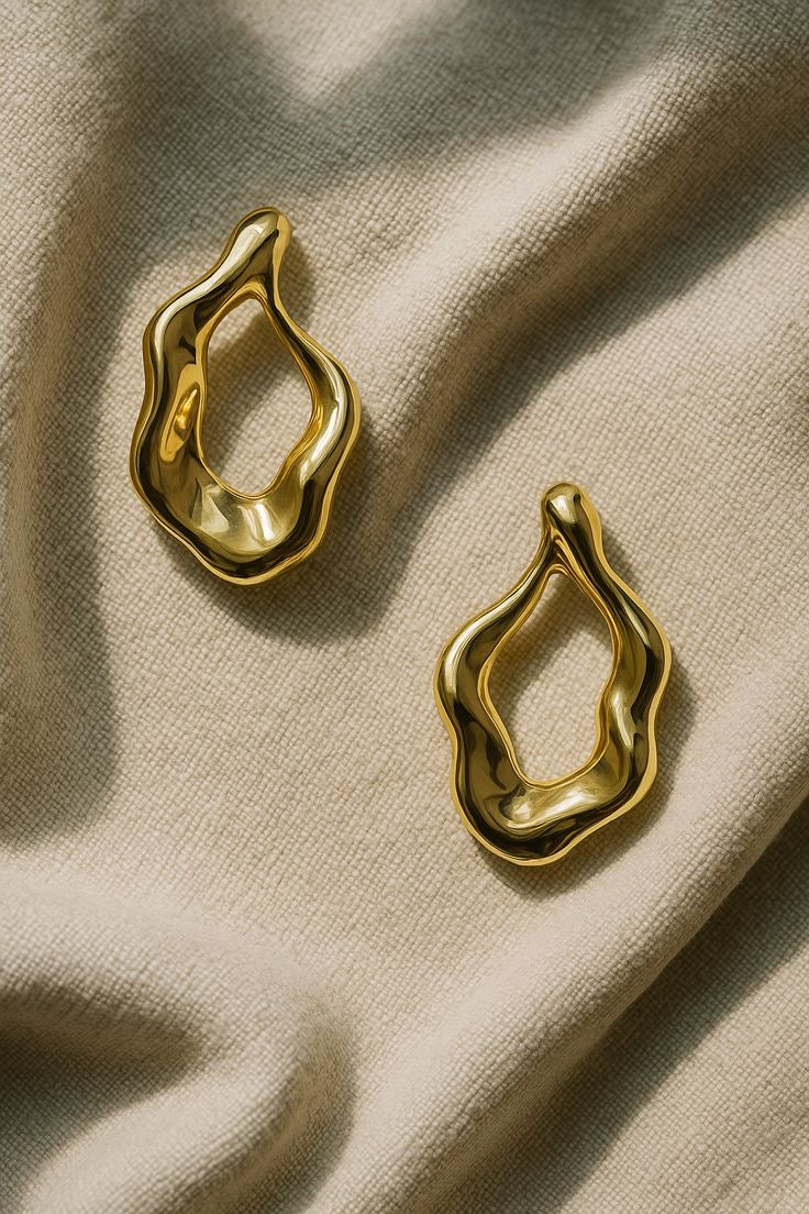 Keyna — Boucles d'Oreilles Plaqué Premium