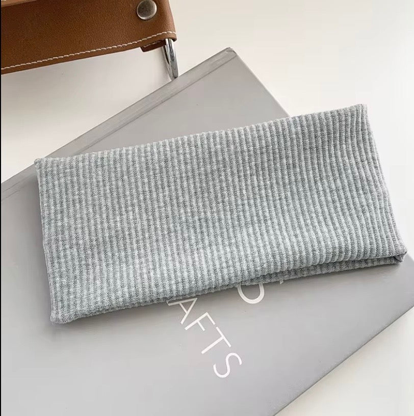 Bandeau Hijab Côtelé – 6 Coloris