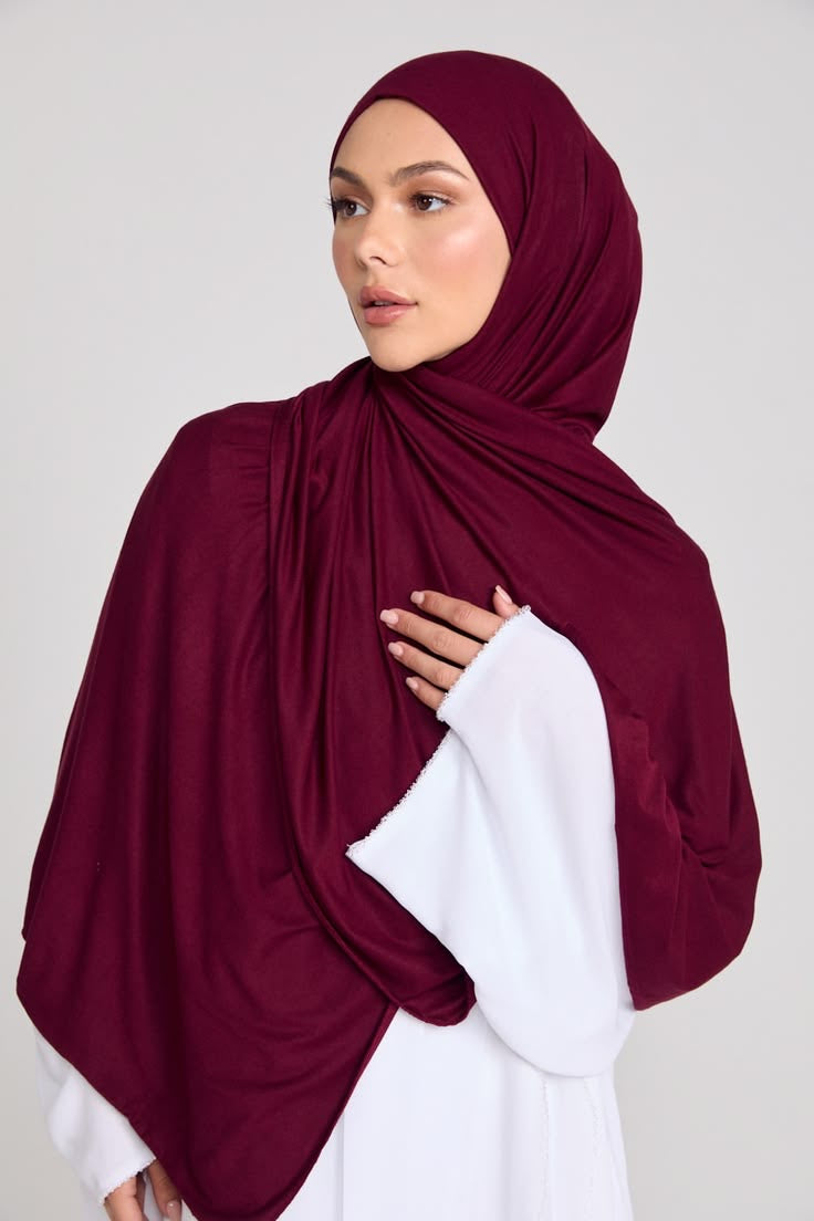 Hijab Jersey Premium – Noir
