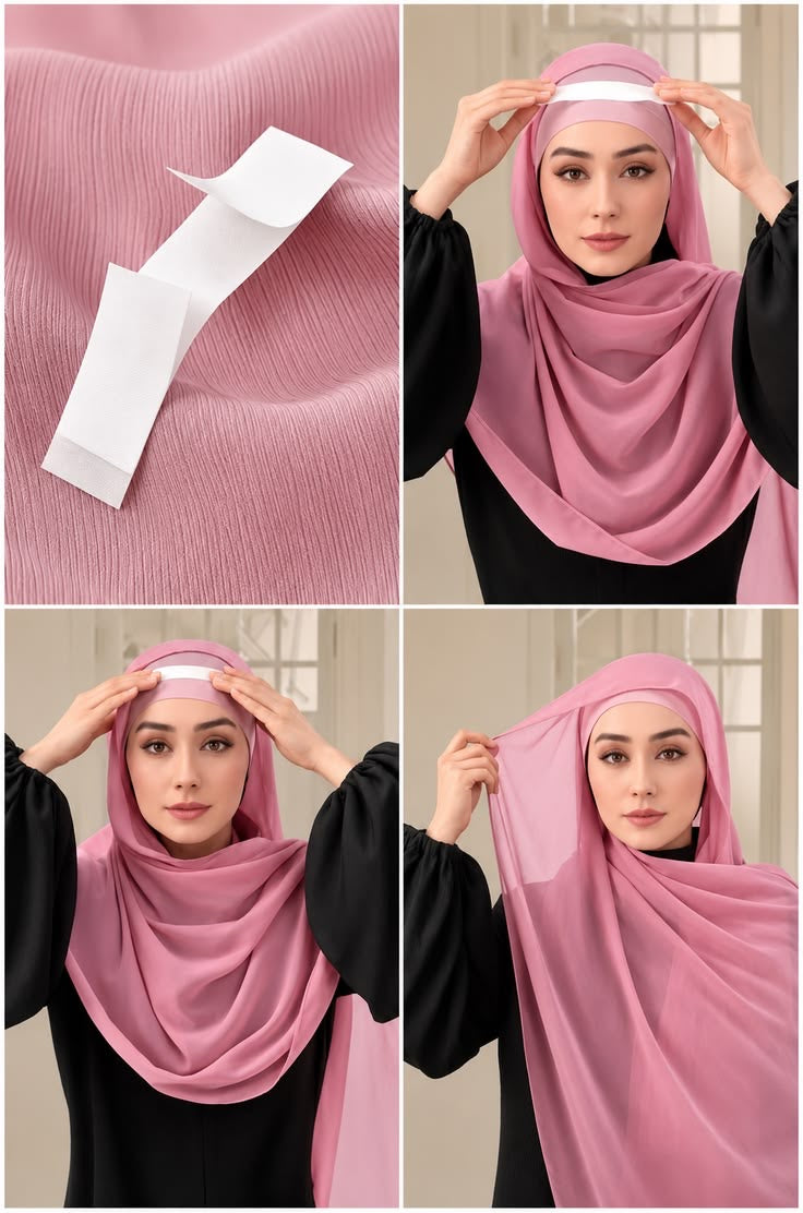 Hijab Dress Tape – Ruban Adhésif Double Face (Lot de 36 pièces)