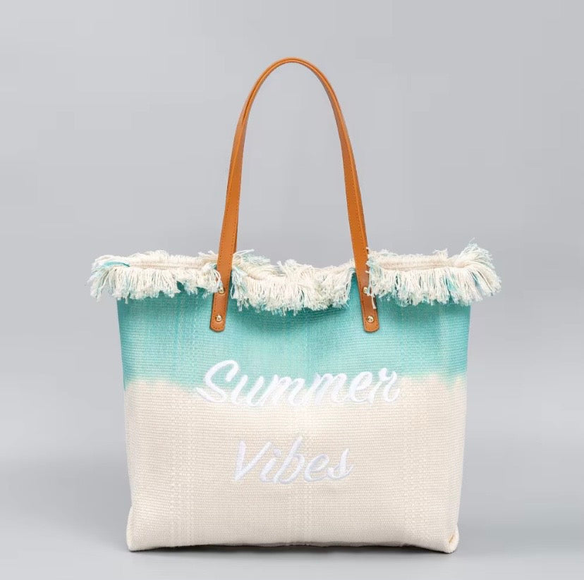 Tote Bag Summer Vibes à Franges – 6 Coloris