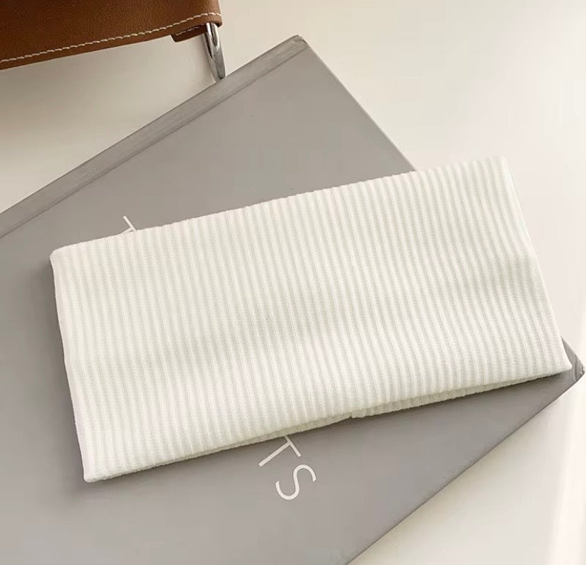 Bandeau Hijab Côtelé – 6 Coloris